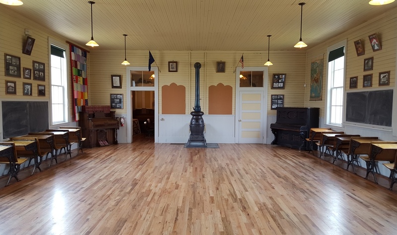 Interior facing the rear