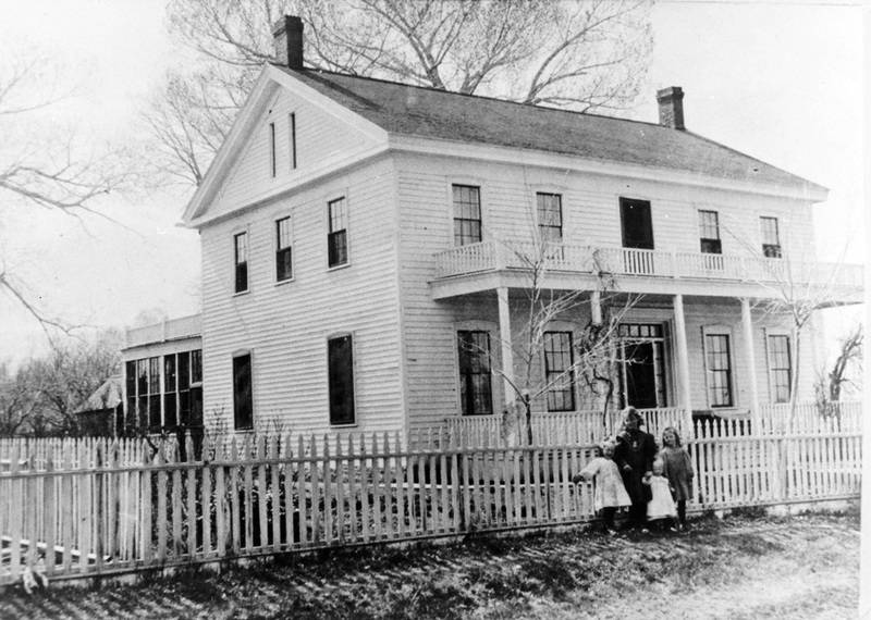 The main ranch house ca. 1907