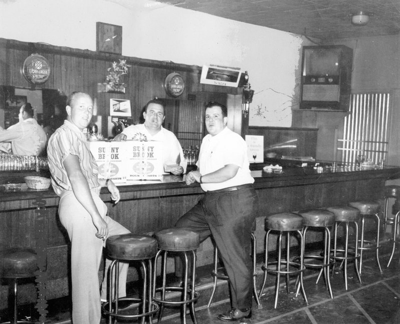 At the bar