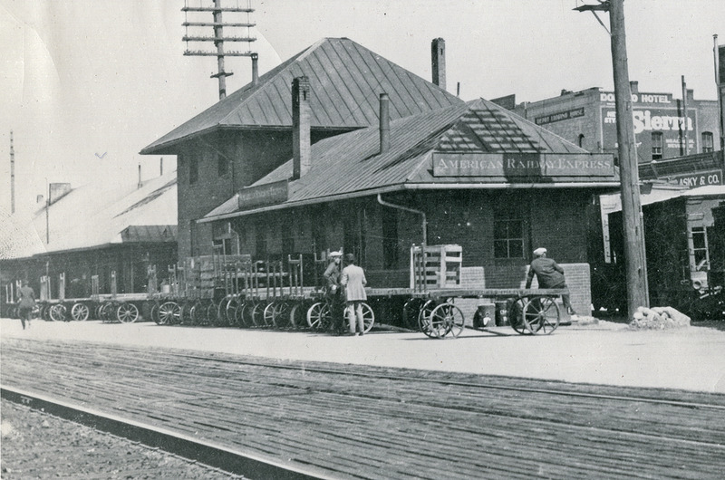 Previous location, ca. 1918